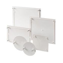 Tapas para cajas empalme Tapa Caja Pladur 100X100Mm C/Garras