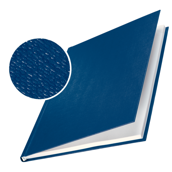 Tapas rígidas DIN A4. Serie Classic. Lomo 7 mm. Caja 10 tapas, azul