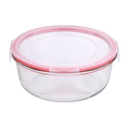 Taper Fiambrera Hermética Redonda 1200ml Cristal Toledo