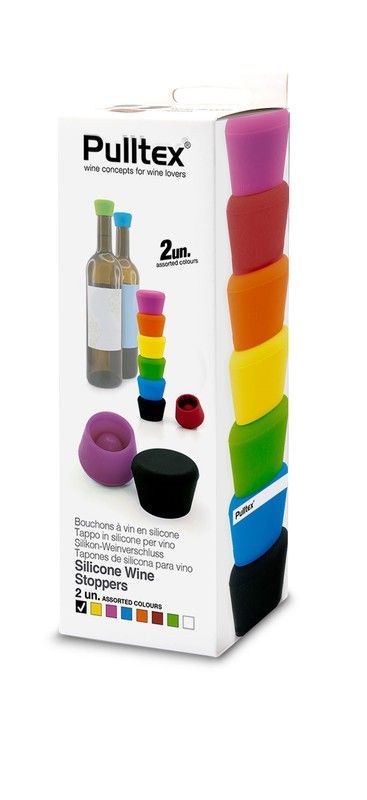 Tapon de vino de silicona pulltex