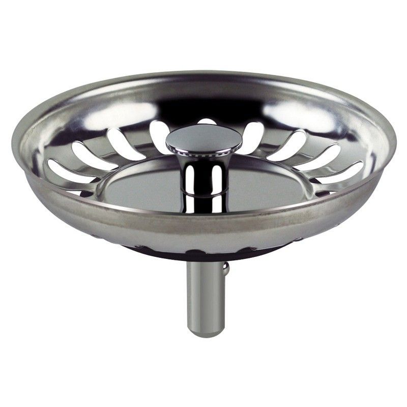 Tapón fregadero HABITEX. Tapon Rejilla Valvula Freg.80Mm. C/Guia