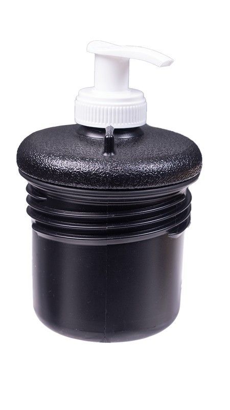 Tapon jabonera deposito agua color negro