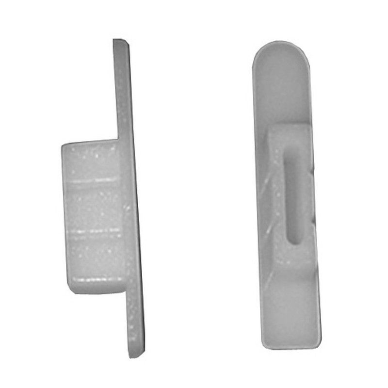 Tapon-patín lateral: lama Extru. RECTA 45 mm.