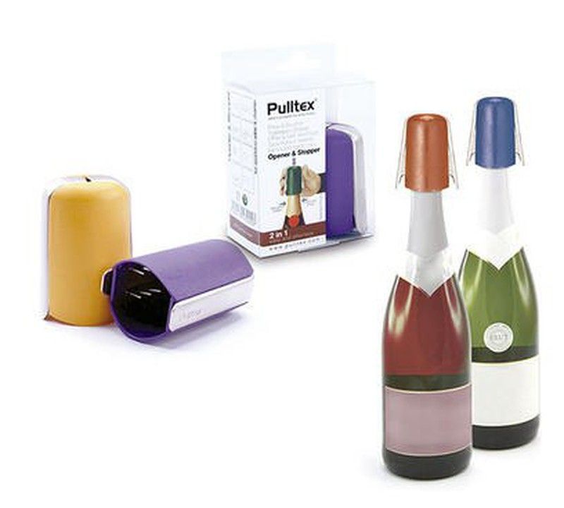 Tapón y descorchador de cava pulltex
