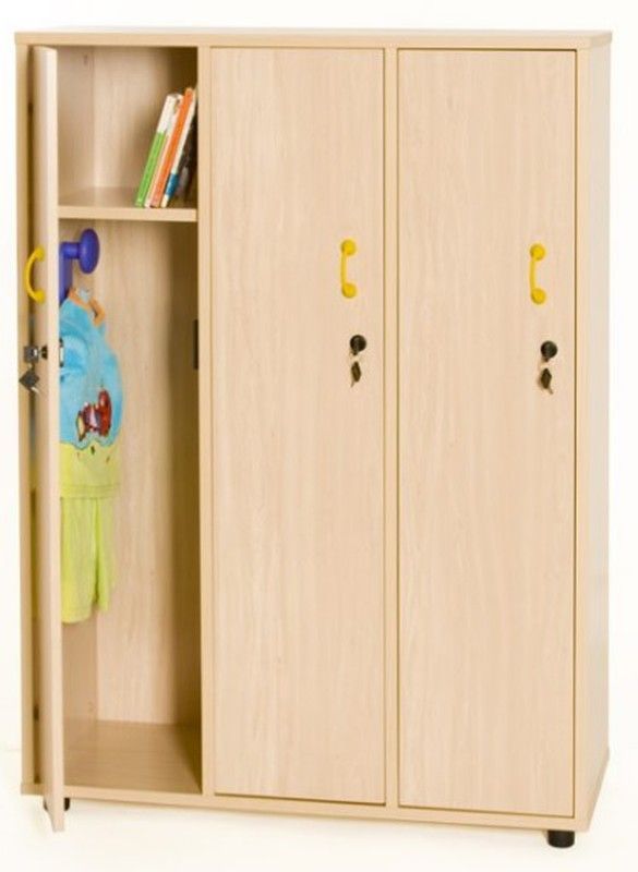 Taquilla 3 niños/as con llave