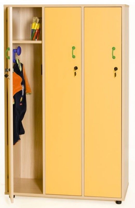 Taquilla 3 niños/as con llave