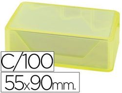 Tarjetas de Visitas Liderpapel 90X55Mm Blanca 250G/M2 Caja de 100