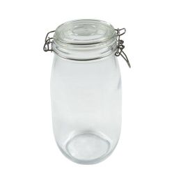 Tarro Cristal Hermetico 1400 Ml.