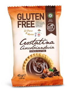 Tarta Crostatina Chocolate 65 grs Sin Gluten Artesano Italia Il Pane di Anna