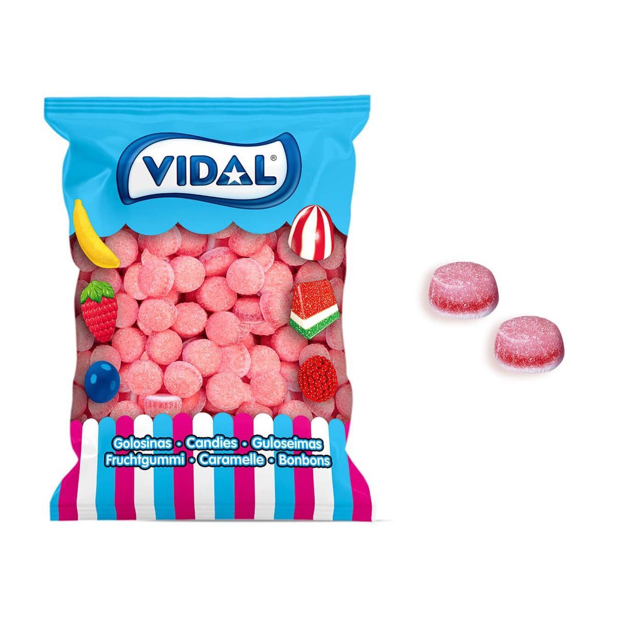 Tartitas de Fresa Vidal (250 unidades)