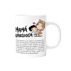 Taza 330 ml Mamá Grandiosa Malasaña Especial Regalo