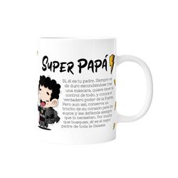 Taza 330 ml Super Papá Mod 1 Regalo Malasaña Creative Story