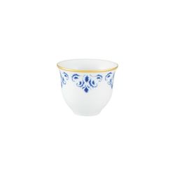 Taza de café de porcelana en multicolor, Ø 6 x 5,1 cm | Transatlântica