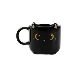 Taza de Espresso Gato Negro Set 2 piezas ITotal