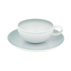 Taza de Té con platillo de porcelana, Ø16,8x5 cm | Venezia