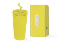 Taza de Viaje 350 ml amarillo I-Total