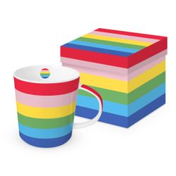 Taza diseño Colores del Orgullo LGTB Caja Regalo PPD