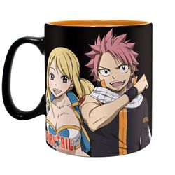 Taza Fairy Tail Lucy & Natsu