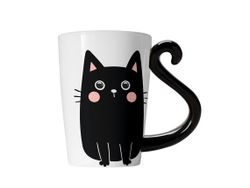 Taza Infantil Regalo Gato Negro ITotal Ideal Regalo