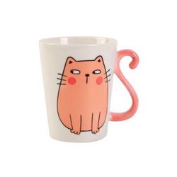 Taza Infantil Regalo Gato Rosa ITotal Ideal Regalo