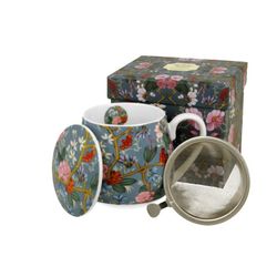 Taza Infusion Kilburn Azul Porcelana para Té e Infusion Porcelana Caja Ideal Regalo
