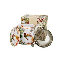 Taza Infusion Ola Japonesa Porcelana para Té e Infusion Porcelana Caja Ideal Regalo