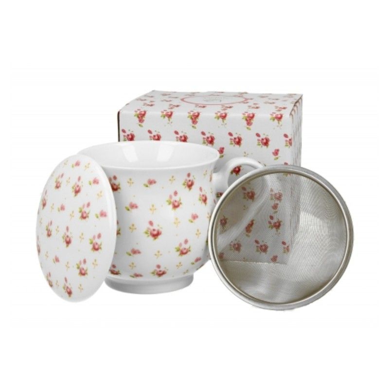 Taza Infusion Retro Eleni Porcelana para Té e Infusion