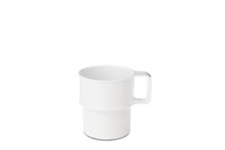 Taza Melamina Mepal 280 ml Apilable Blanco