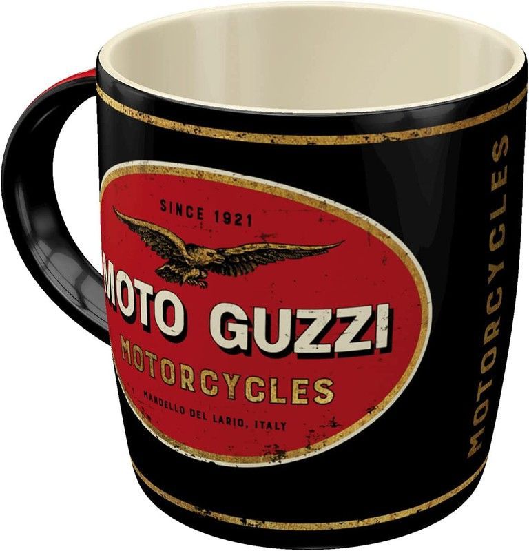 Taza Moto Guzzi Moto Guzzi Logo Motorcycles Retro Vintage