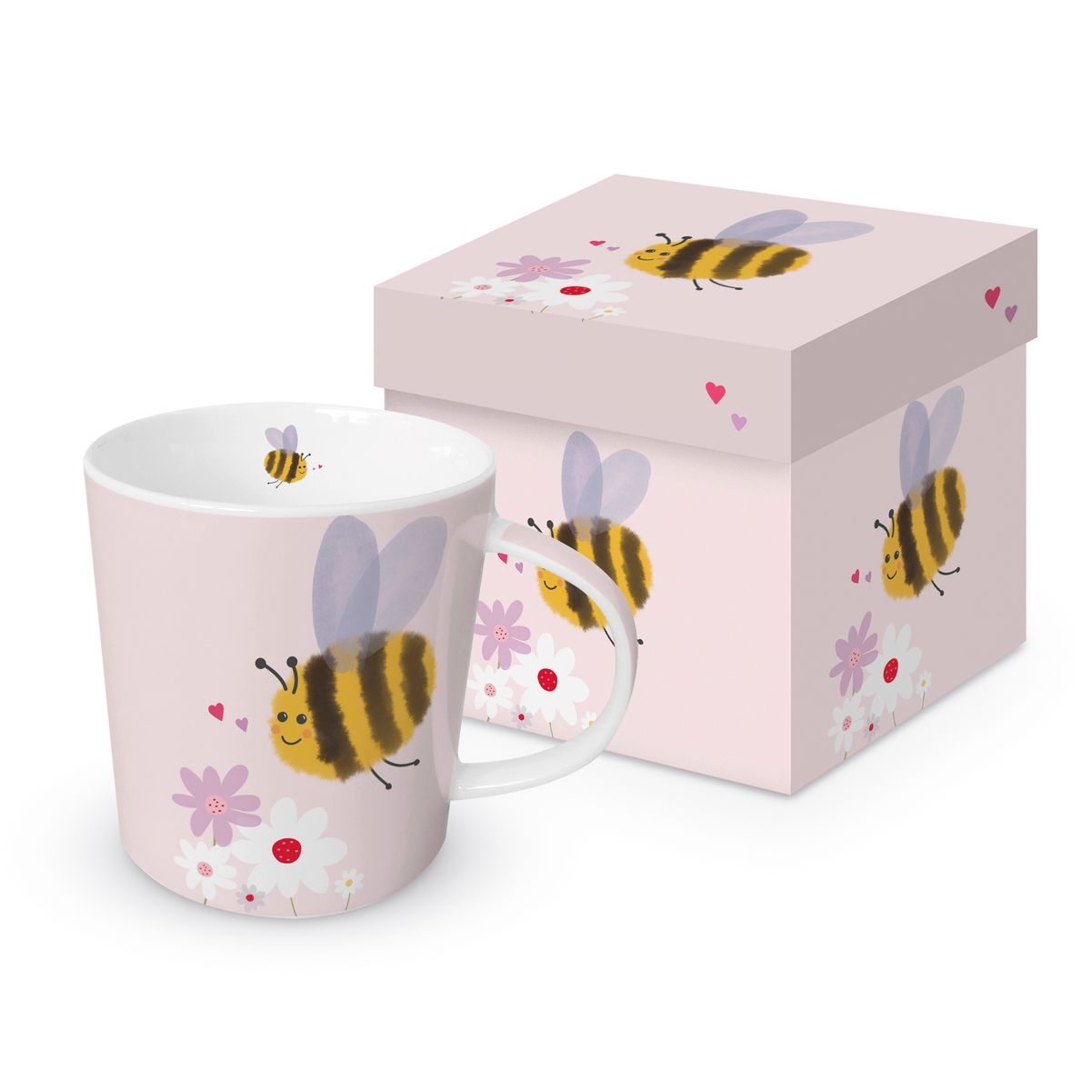 Taza Mug Abejas Caja Regalo PPD
