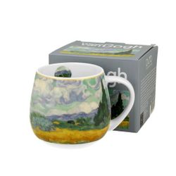 Taza Mug Ancho Campo Van Gogh Duo Porcelana Caja Regalo Porcelana Caja Ideal Regalo