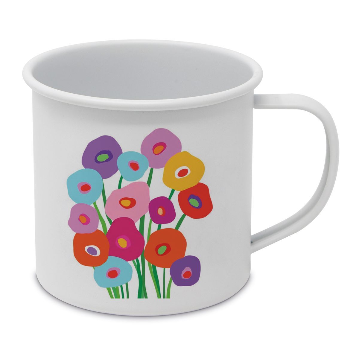 Taza Mug Metálico Super Bouquet Caja Regalo PPD