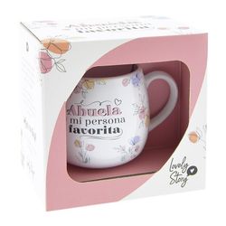 Taza Ovalada 400 Ml Abuela, Mi Persona Favorita Ideal para Regalo