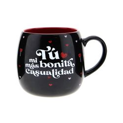 Taza Ovalada 400 Ml Tú, Mi Más Bonita Casualidad Ideal para Regalo