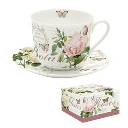Taza Porcelana Jumbo Easy Life Botanique