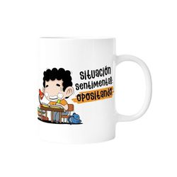 Taza Situación Sentimental: Opositando (Chico) Malasaña Especial Regalo
