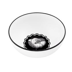 Tazón de sopa de porcelana en blanco, Ø 14,1 x 6,4 cm | Herbariae Parade