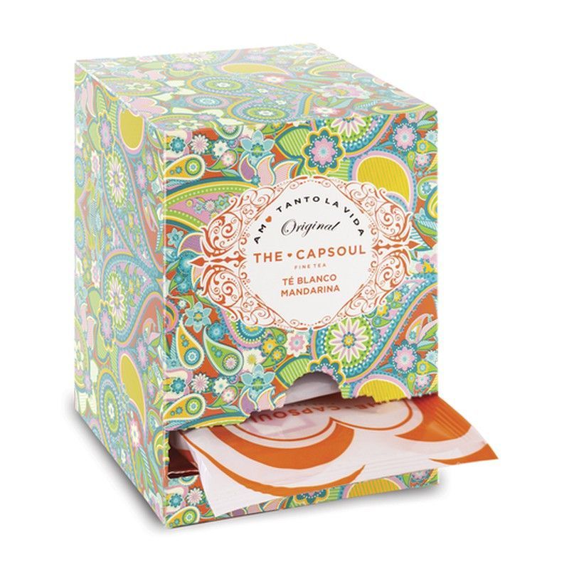 Té blanco mandarina pirámides the capsoul