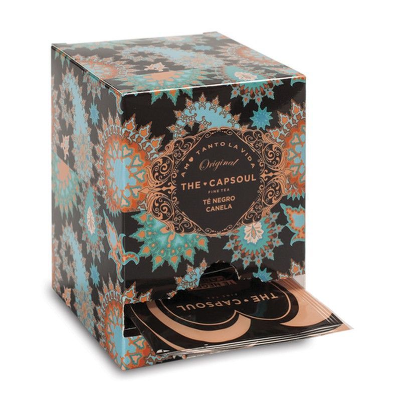 Té negro canela pirámides the capsoul