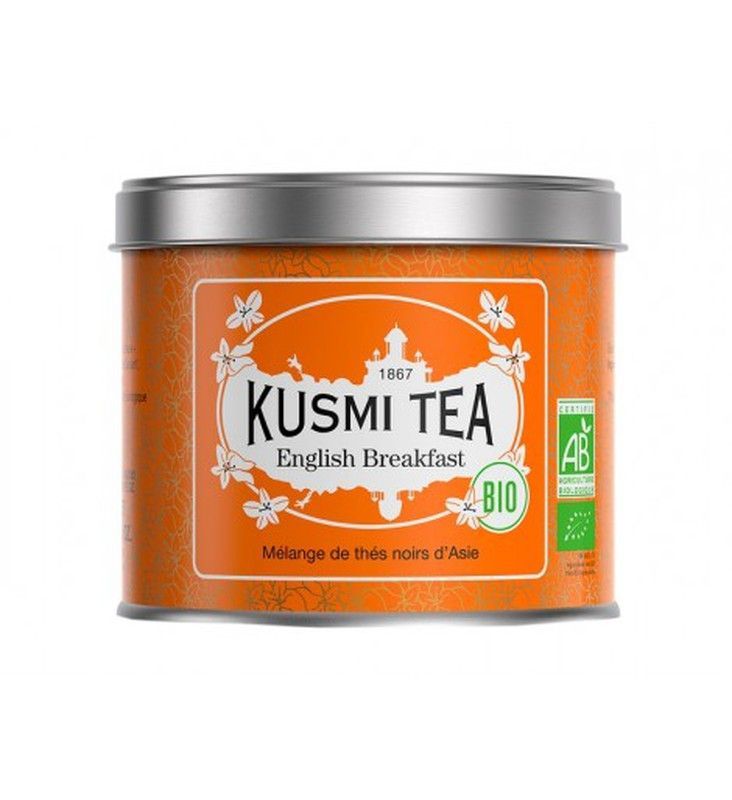 Te negro english breakfast kusmi tea granel 100 grs bio