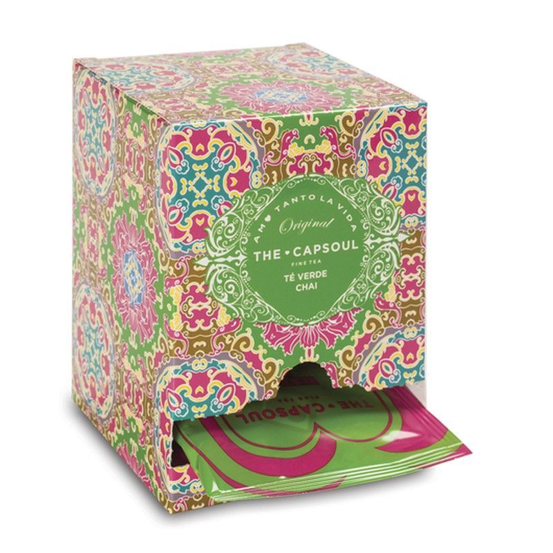 Té verde chai pirámides the capsoul