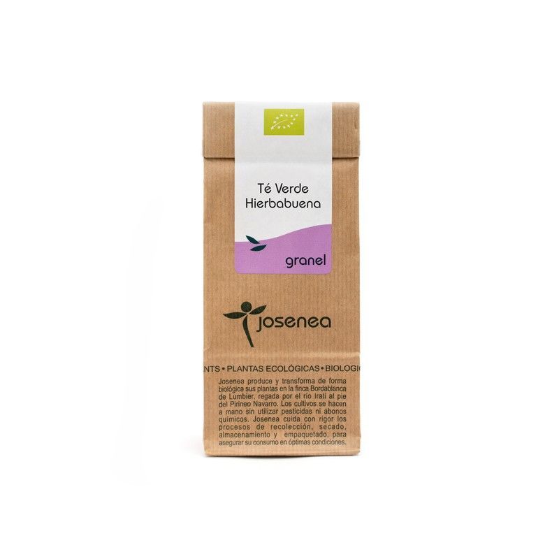 Te Verde Con Hierbabuena Bio Granel 50 Gr