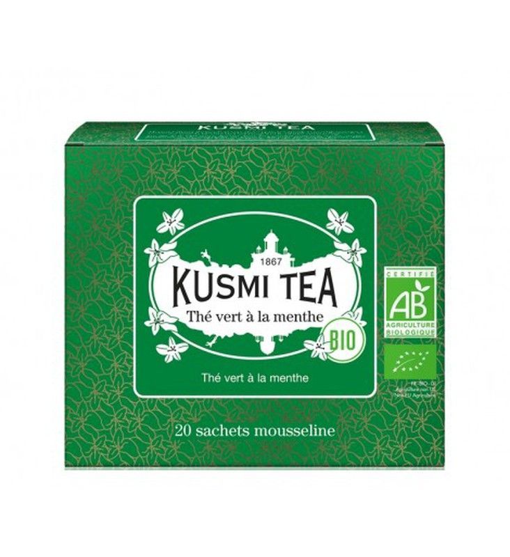 Té verde menta kusmi tea