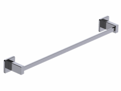 Technic 50Cm Toallero Black Gun Metal Medimex