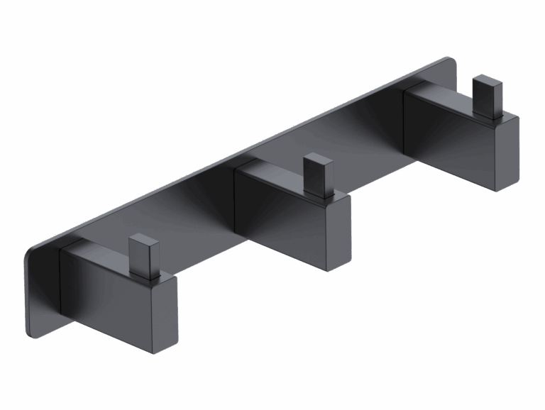 Technic Percha Triple Negro Mate Medimex