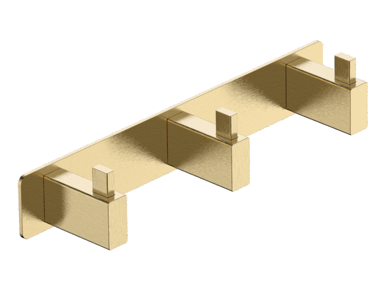 Technic Percha Triple Oro Cepillado Medimex