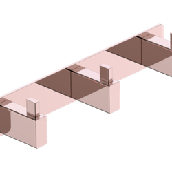 Technic Percha Triple Oro Rosa Cepillado Medimex