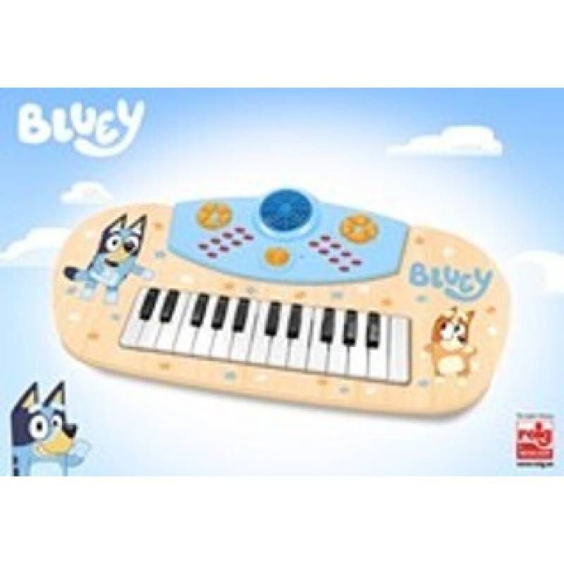TECLADO MADERA 25 TECLAS BLUEY