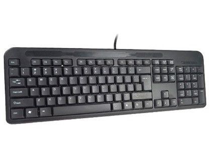 Teclado q-connect negro con cable 1,5 m compatible windows 95 / 98 / nt / me / 2000 / xp / 7 / 8 / vista