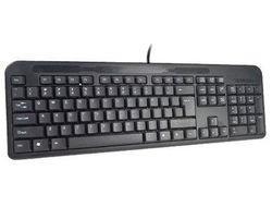 Teclado q-connect negro con cable 1,5 m compatible windows 95 / 98 / nt / me / 2000 / xp / 7 / 8 / vista